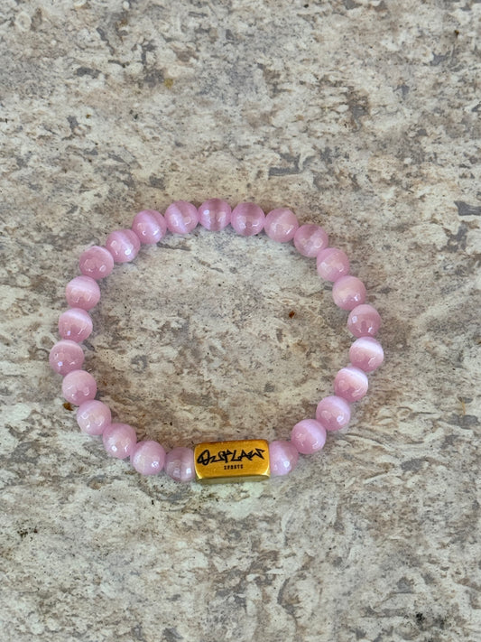 Outlaw Sports Rose Quartz Bracelet: Channel Your Inner Calm