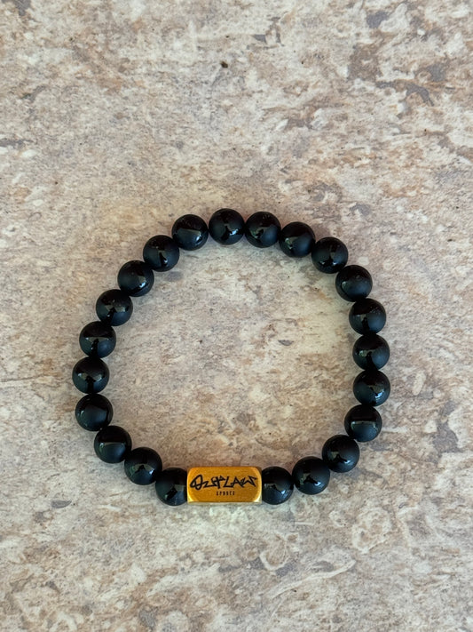 Outlaw Sports Black Onyx Bracelet: Unleash Your Strength