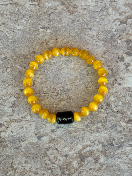 Outlaw Sports Yellow Energy Bracelet: Radiate Confidence