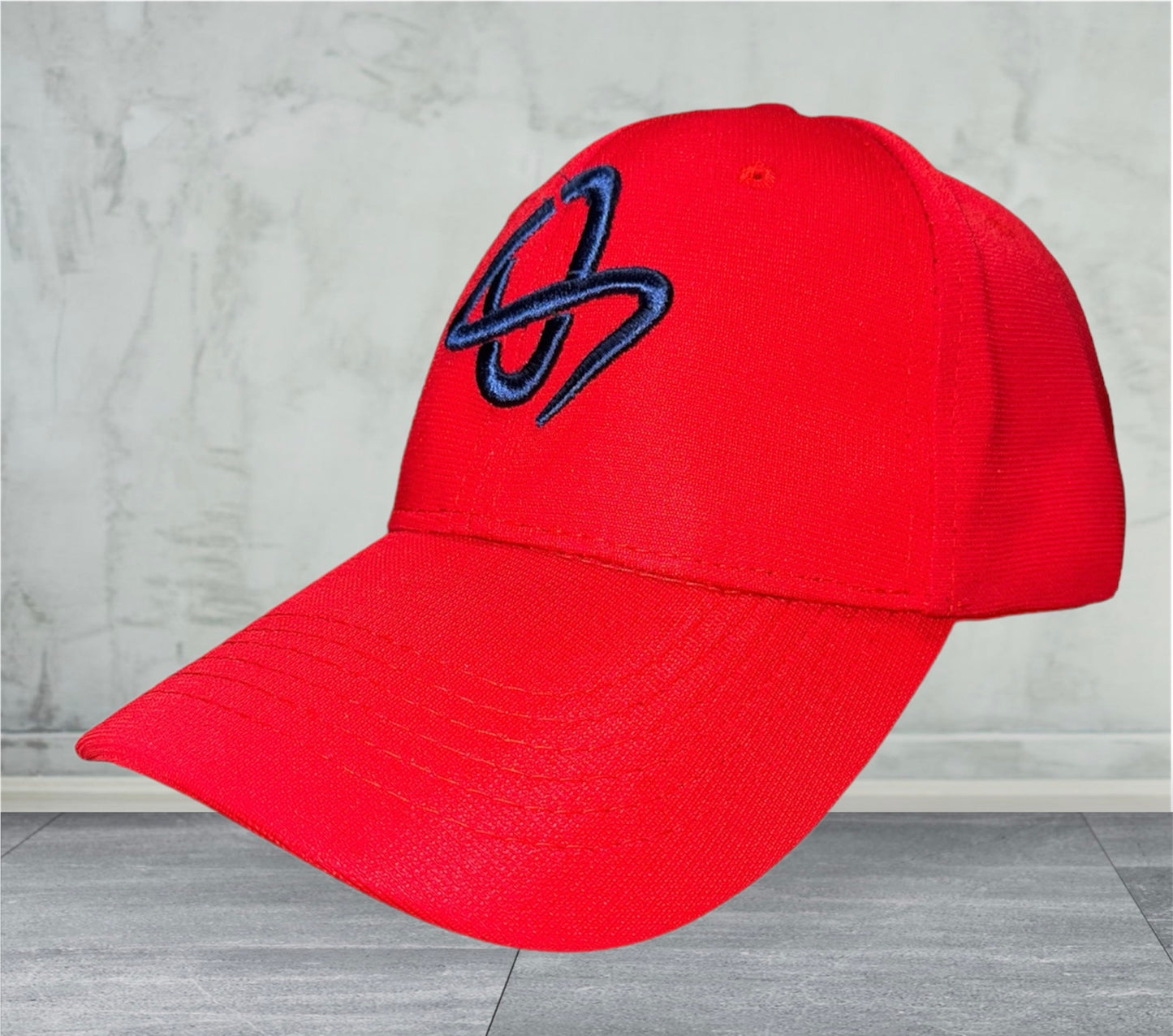 Outlaw Sports Hat - Red & Navy Blue