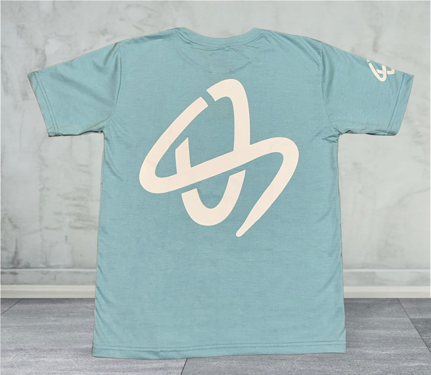 OS Signature Tee - Carolina Blue with White Logo (Unisex)